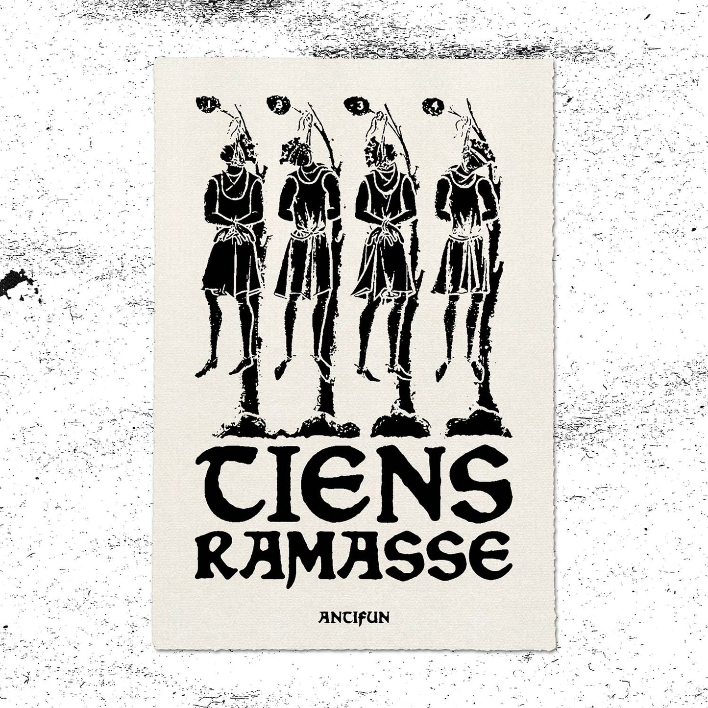 Tiens Ramasse Affiche