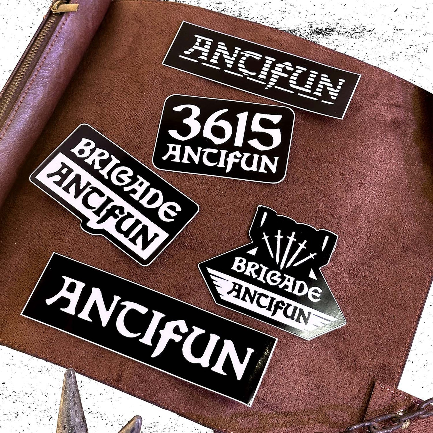 Pack stickers de l'Antifun en Croisade
