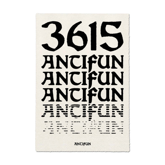 3615 Antifun Affiche