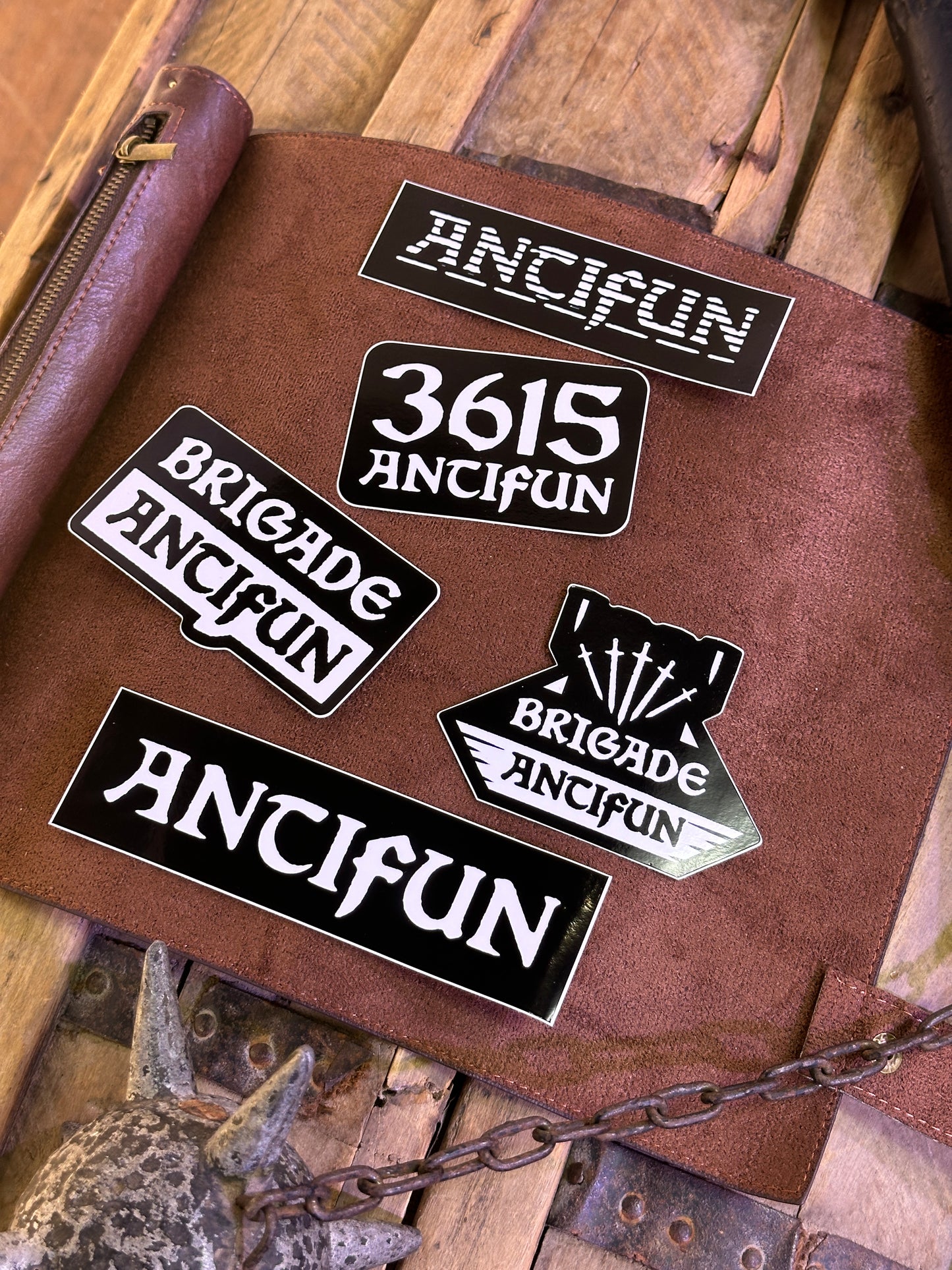 Pack stickers de l'Antifun en Croisade
