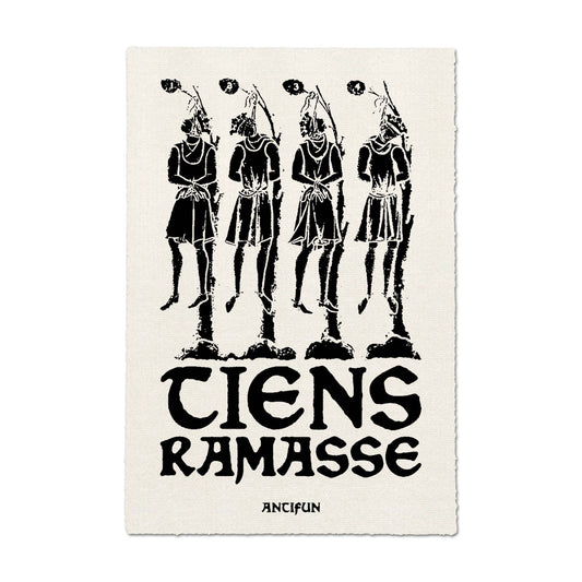 Tiens Ramasse Affiche